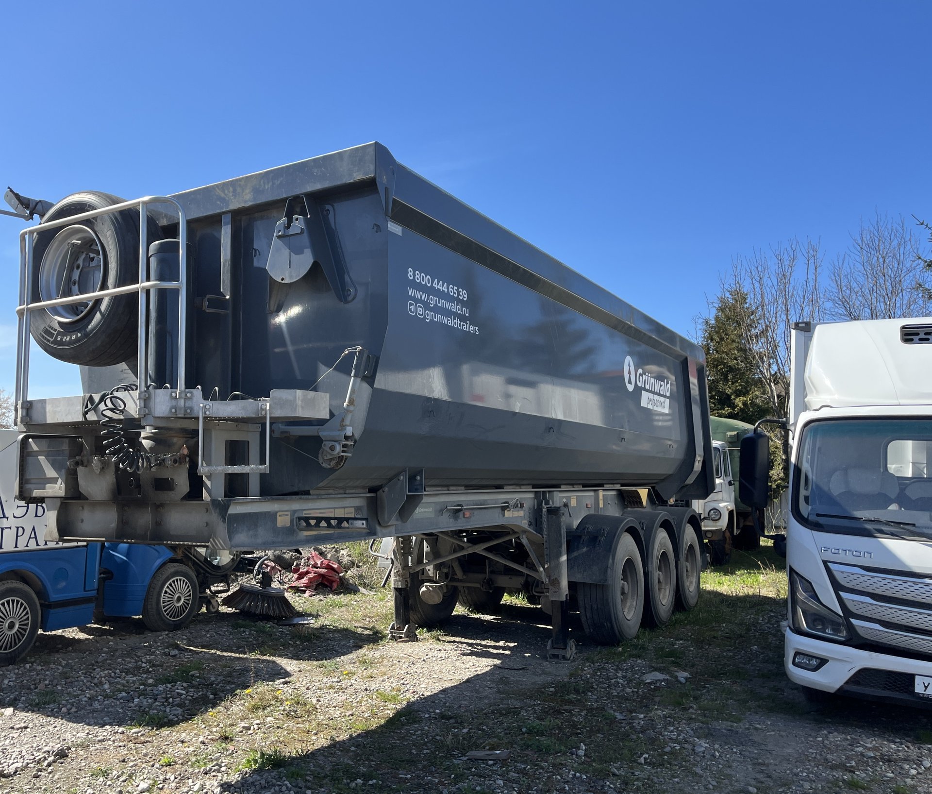 GRUNWALD 9453 Полуприцеп самосвальный — Калининград