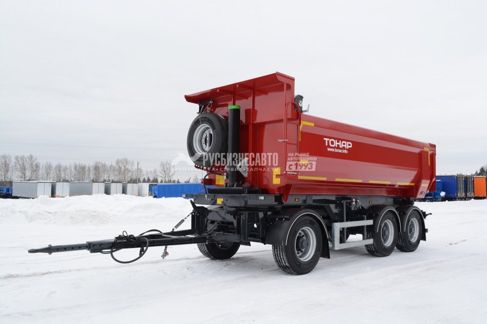 ТОНАР SP3-17 (85792) прицеп самосвальный,3-осн, 16,7 куб, 17,7тонн, поворотный круг — новая техника в лизинг