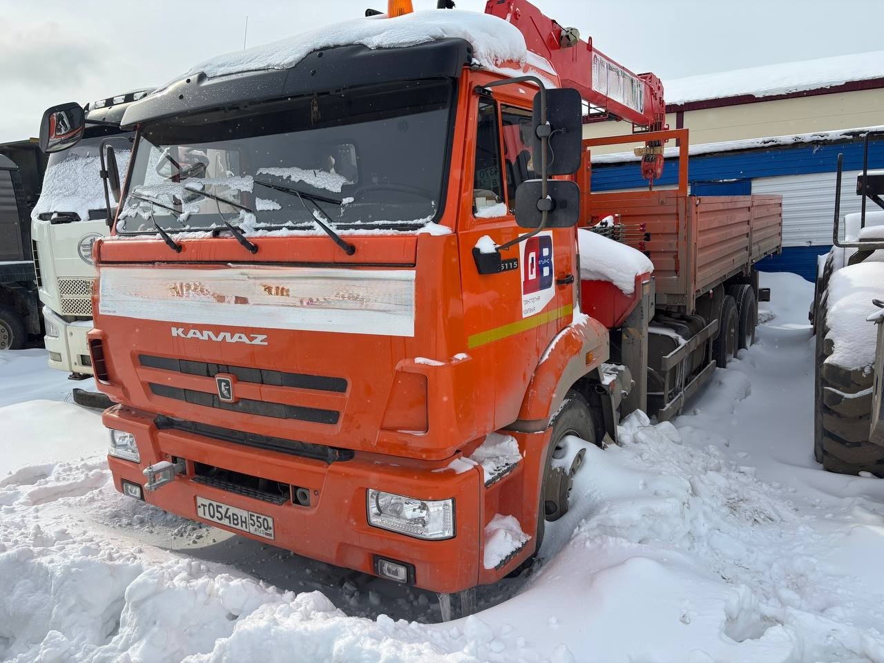 РР ГРУПП 4303А4-10 на шасси КамАЗ 65115 6x4 Бортовой с КМУ — Якутск
