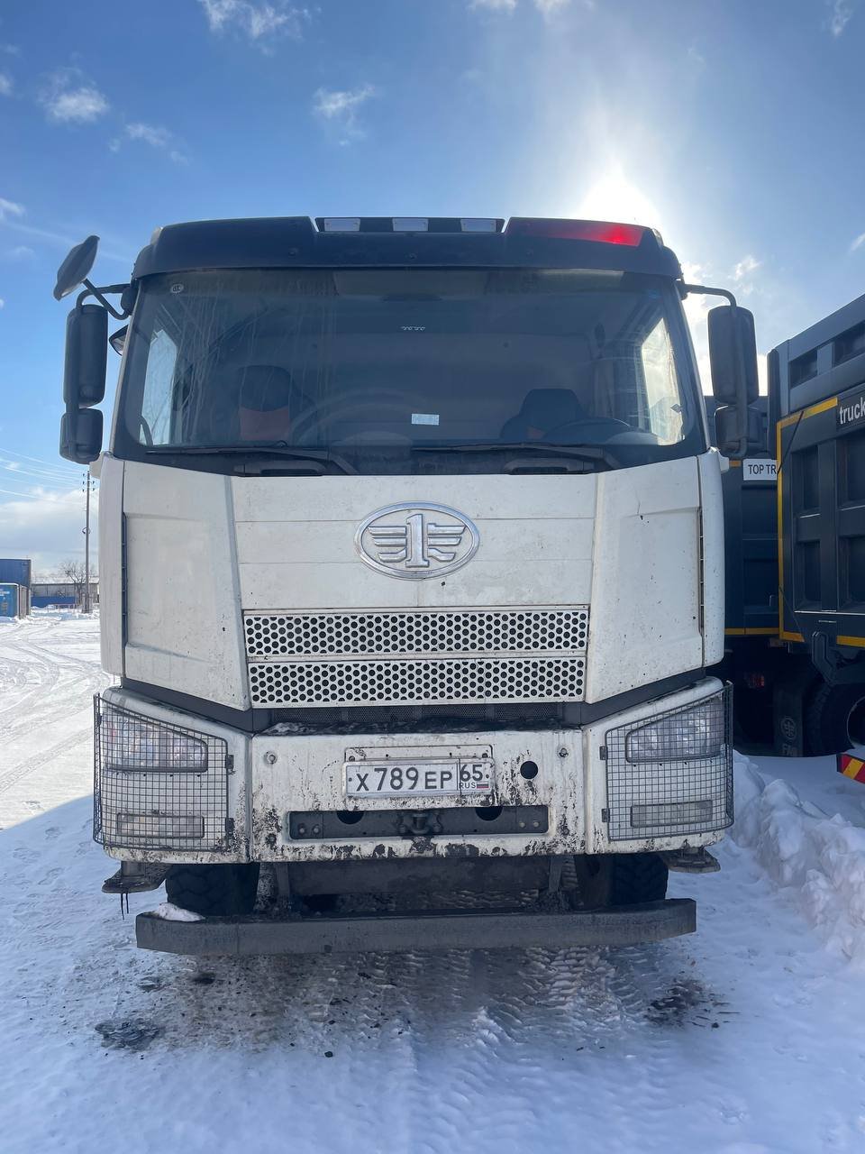 FAW J6 8x4 Самосвал — Южно-Сахалинск