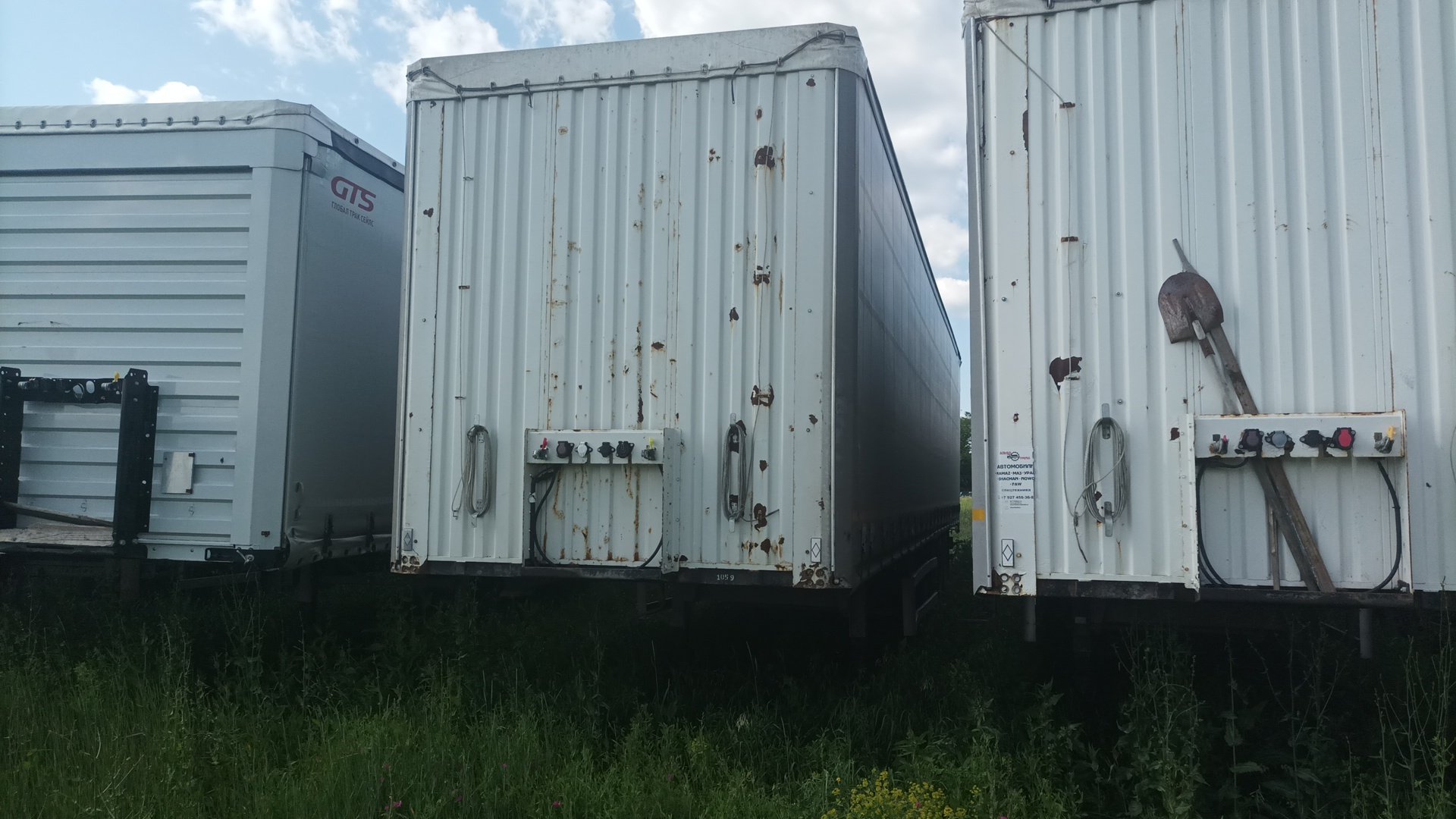 ТУЙМАЗИНСКИЙ ЗАВОД АВТОБЕТОНОВОЗОВ 5885* Полуприцеп шторный — Стройкерамика, Самарская обл
