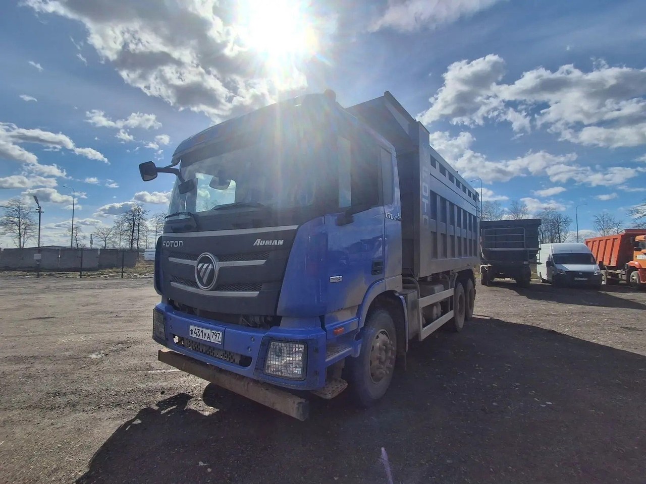 Самосвал Foton Auman — Санкт-Петербург