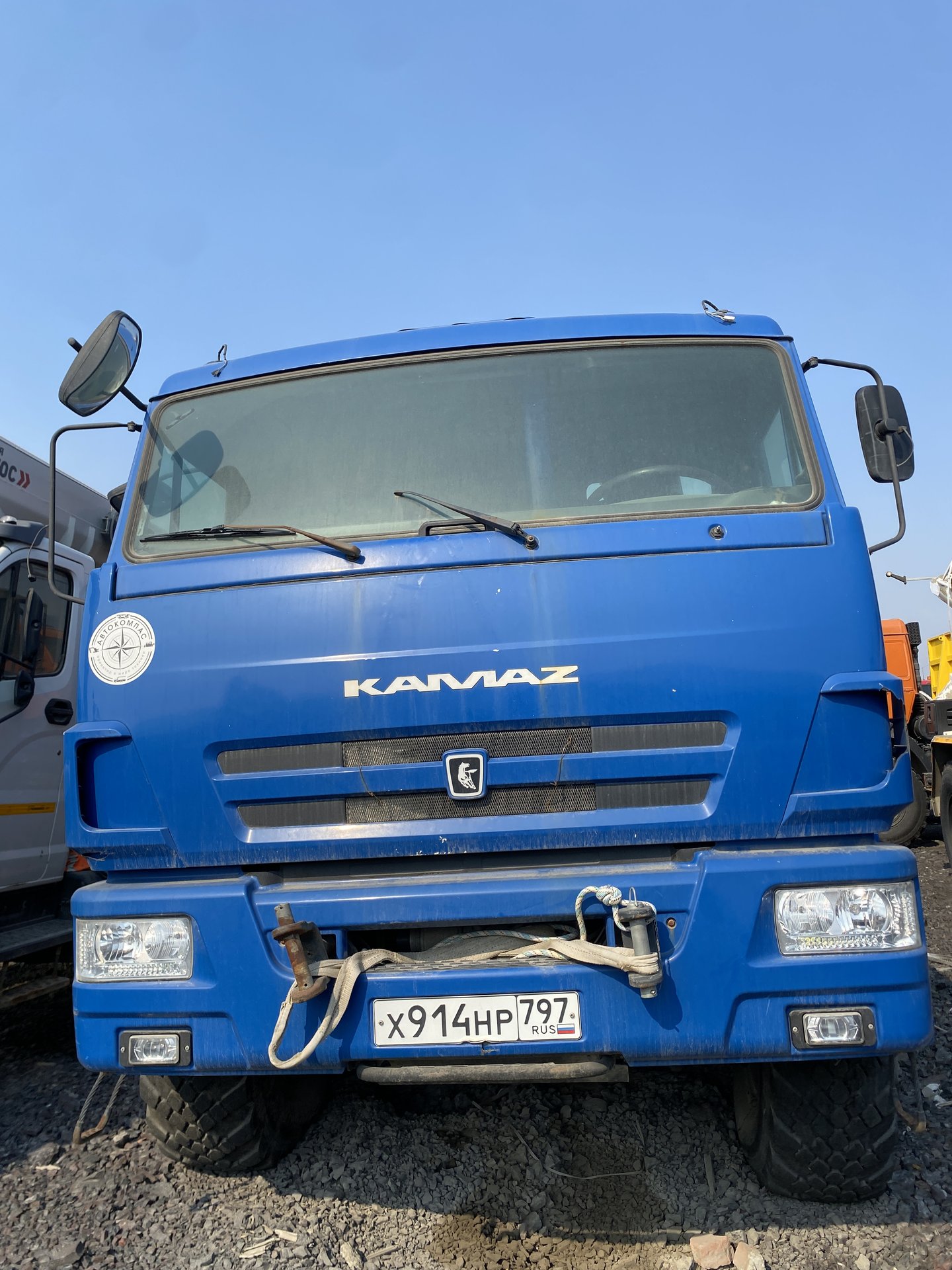 СПМ 732704 на шасси КамАЗ 43118 6x6 Седельный тягач с КМУ_не актуально — Норильск