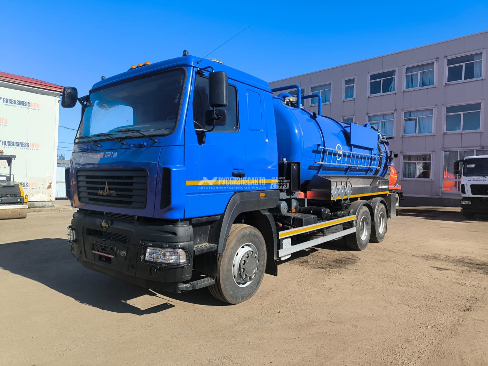 ТКМ-630Д (илосос МАЗ 6312С9-8575-012, 15м3+1,5м3 (ил/вода), насос 2600м3/час, сист.гидроразм, ДОПОГ) — новая техника в лизинг