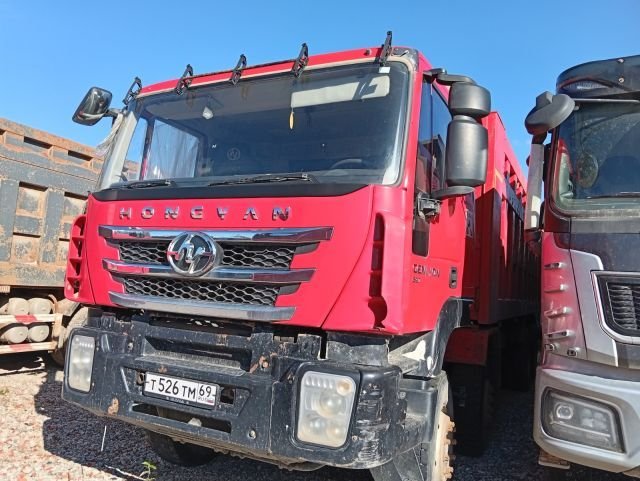Самосвал специализированный, автомобиль - самосвал HONGYAN 908 (8x4) — Московская область