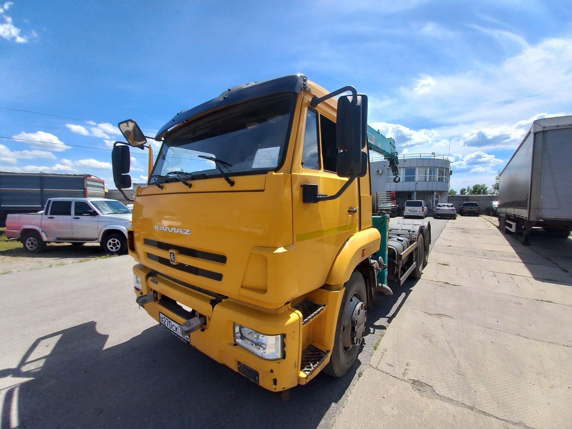 КамАЗ 65116 6x4 Седельный тягач с КМУ — Ростов-на-Дону
