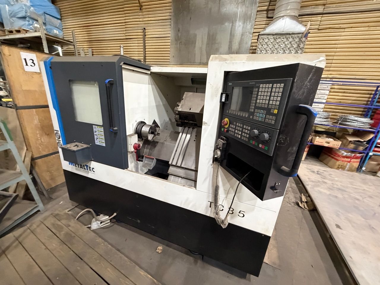 Токарный станок ЧПУ с наклонной станиной MetalTec TC 35 — Пермь