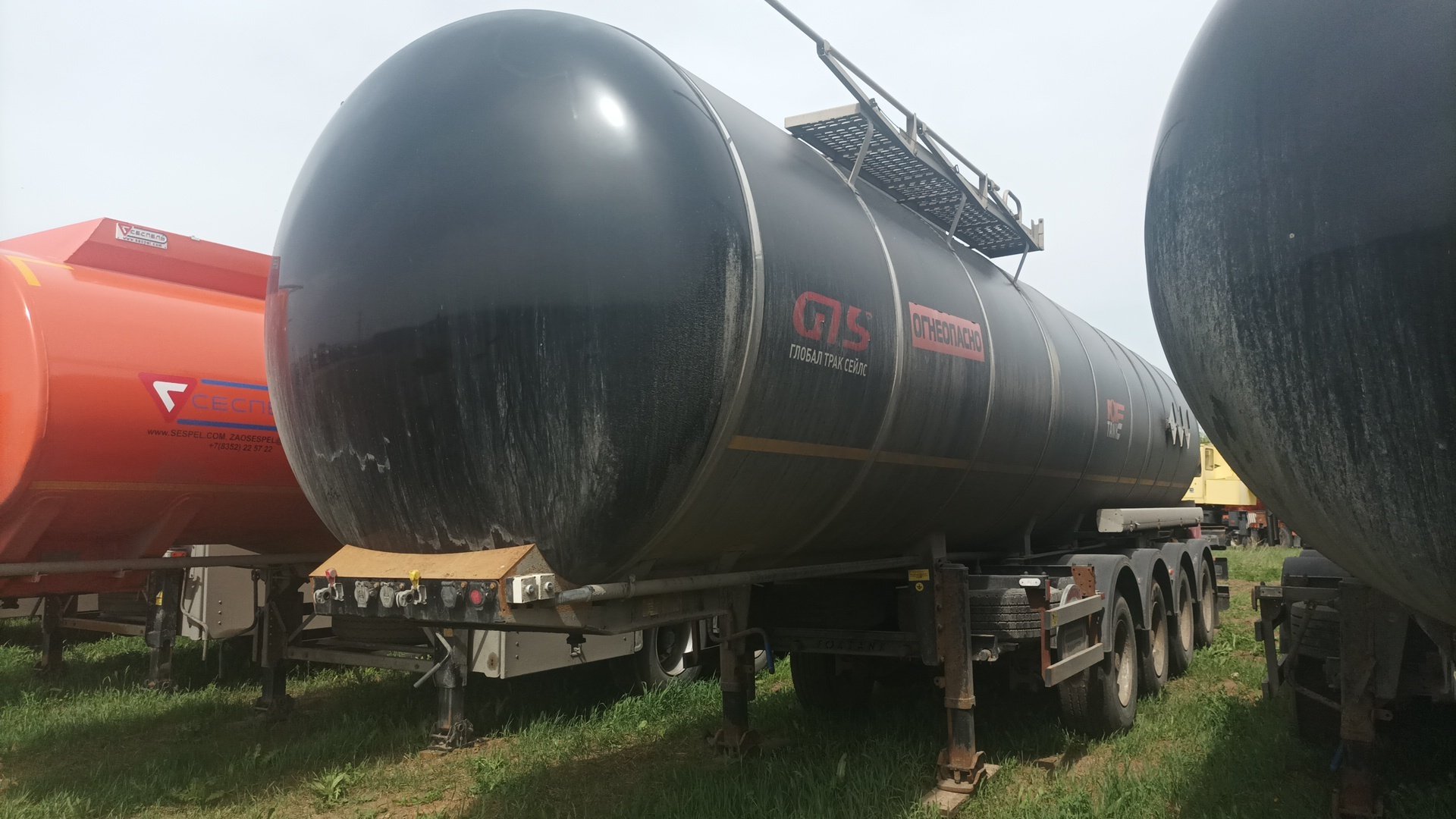 FOXTANK 8777* Полуприцеп цистерна — Стройкерамика, Самарская обл