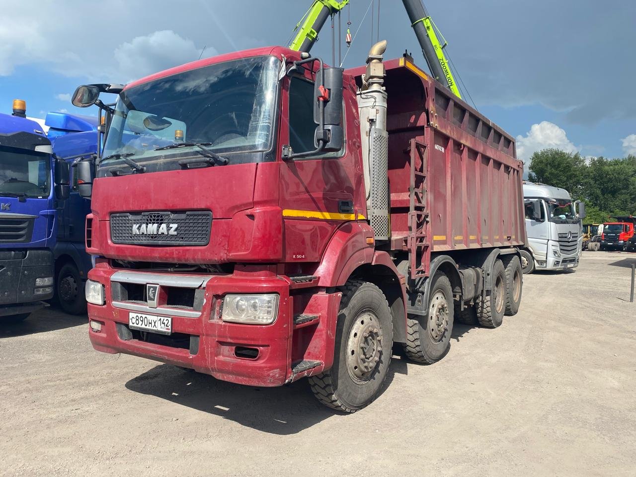 КамАЗ 65801 8x4 Самосвал — Новокузнецк