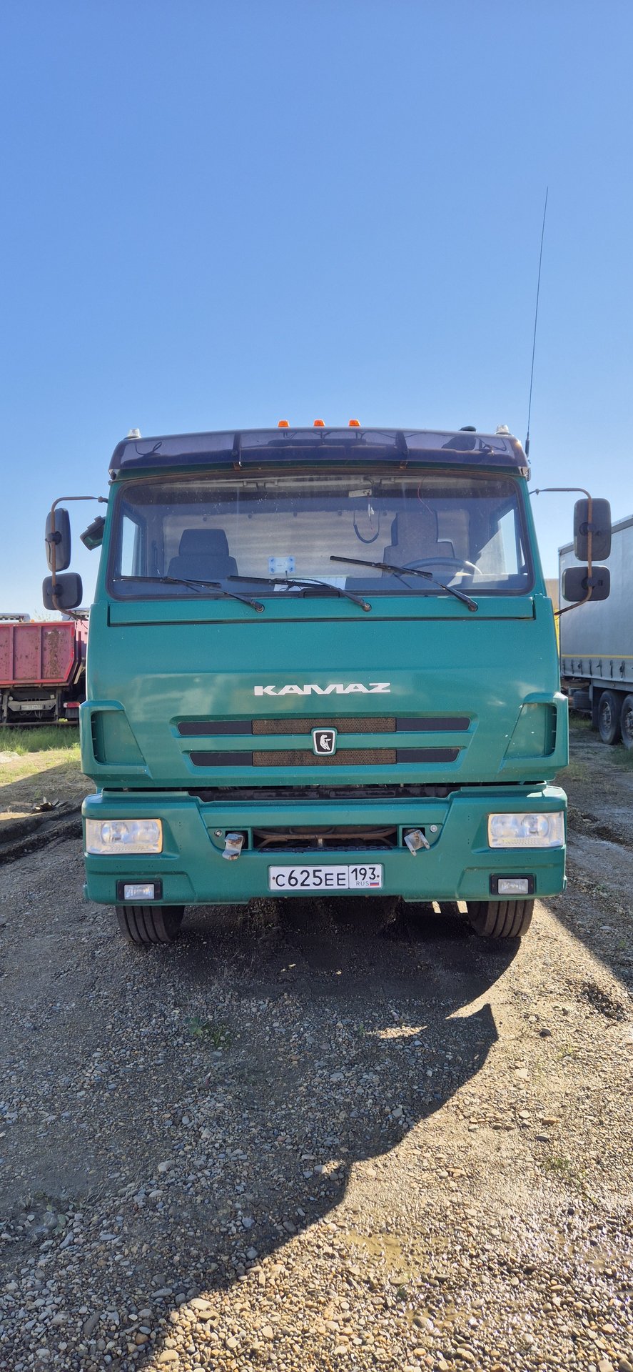 Планета 5529* на шасси КамАЗ 65115 6x4 Зерновоз — Республика Адыгея