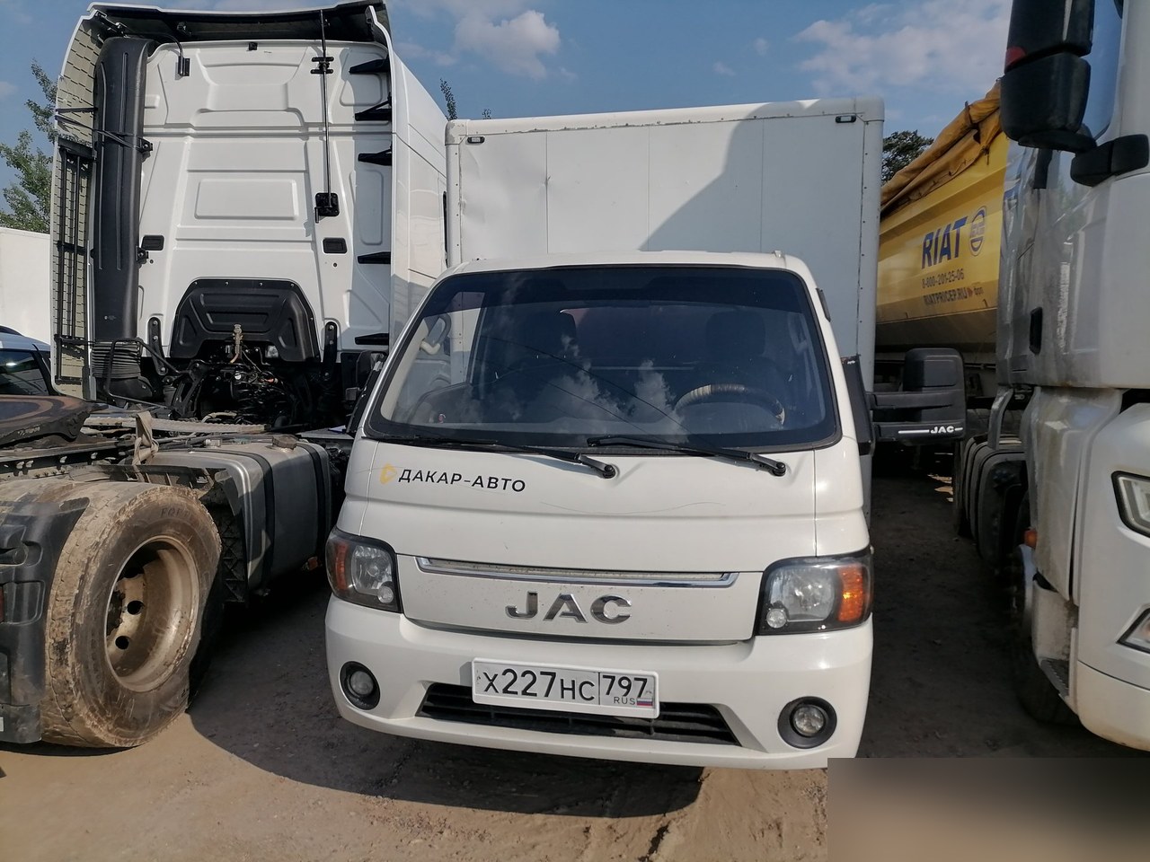 JAC N35 Промтоварный KAMN22 — Москва. Симферопольское шоссе