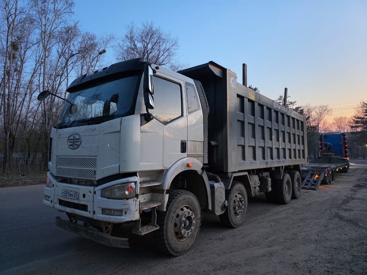 FAW CA 3310 8x4 Самосвал — Хабаровск