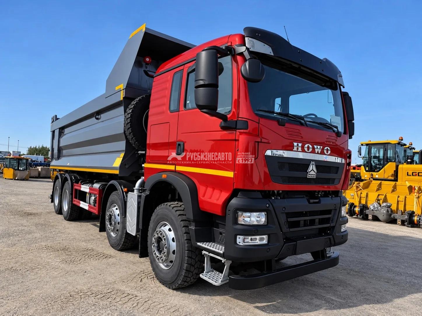 Самосвал HOWO T5G 8x4 (ZZ3317V386GE1) / 7.6x2.25x1.5 / 26 м3 / прямой / 540л.с /п.ч. 5.26 — новая техника в лизинг