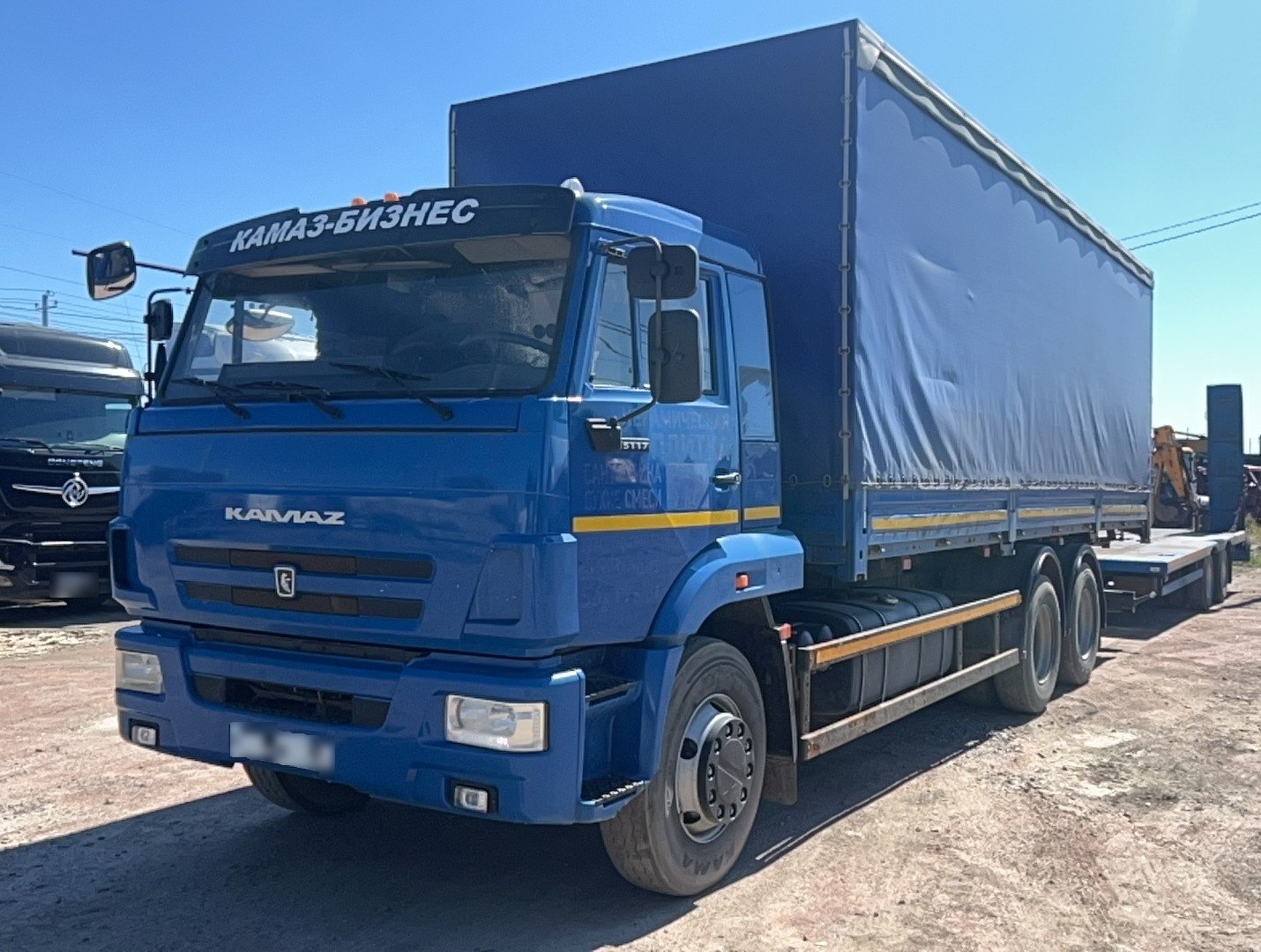 ЗАВОД АСАВТО 3382* на шасси КамАЗ 65117 6x4 Бортовой (Евроборт) — Санкт-Петербург