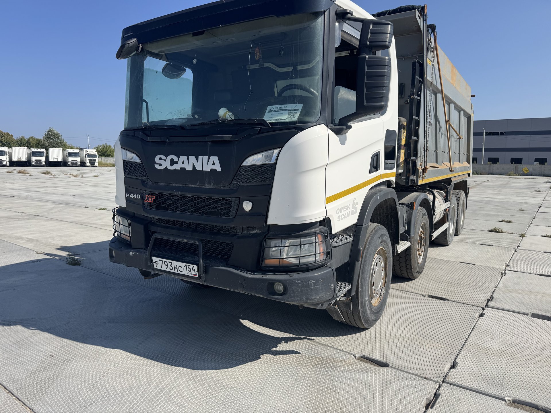 SCANIA P 8x4 Самосвал — Новосибирск