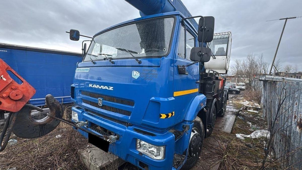 Автокран Камышин КС-65740-5 на базе шасси Камаз 6540 — Санкт-Петербург