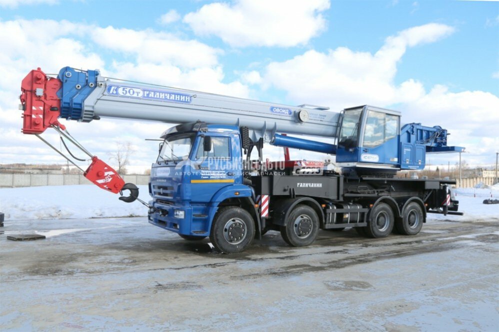 КС 65713-1 автокран 50т. (КАМАЗ-65201) — новая техника в лизинг