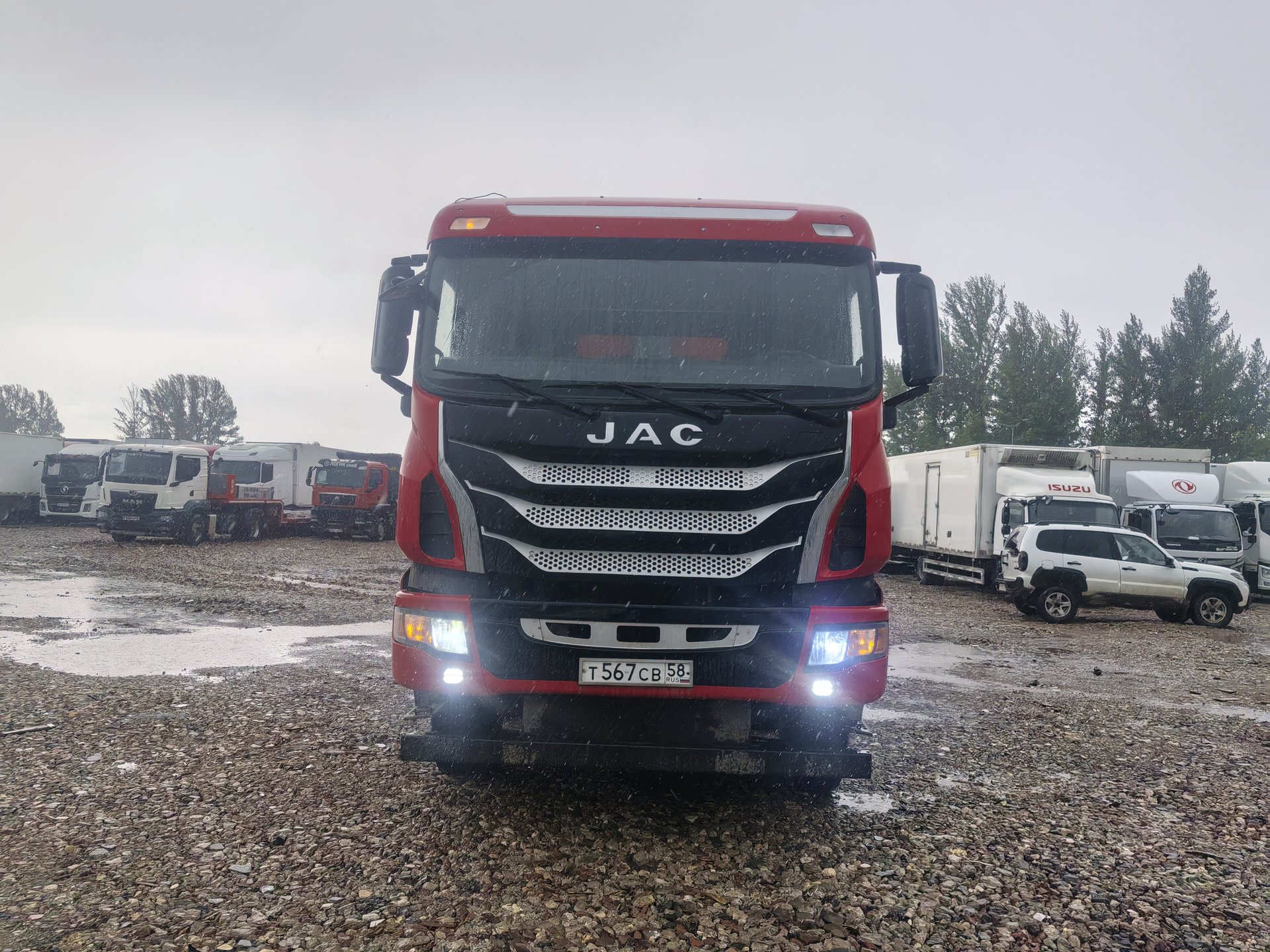 JAC N410 8x4 Самосвал — Самара