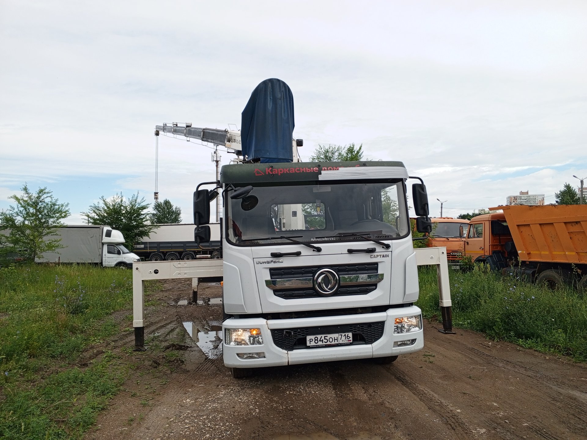 DongFeng C180 Бортовой с КМУ — Набережные Челны