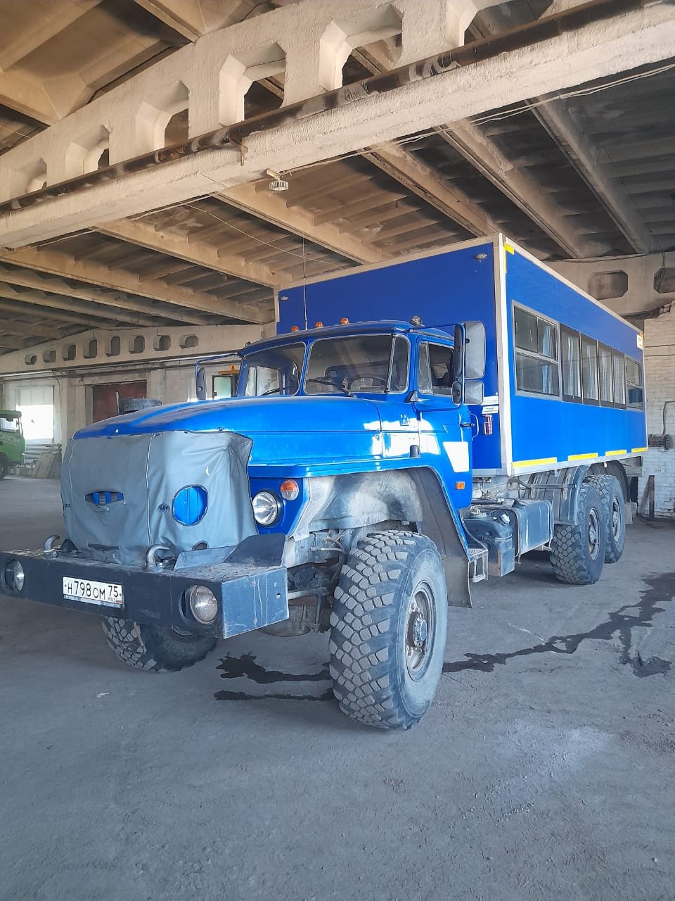Автоспецван 7721 на шасси Ural 4320 6x6 Вахтовый автобус — Краснокаменск