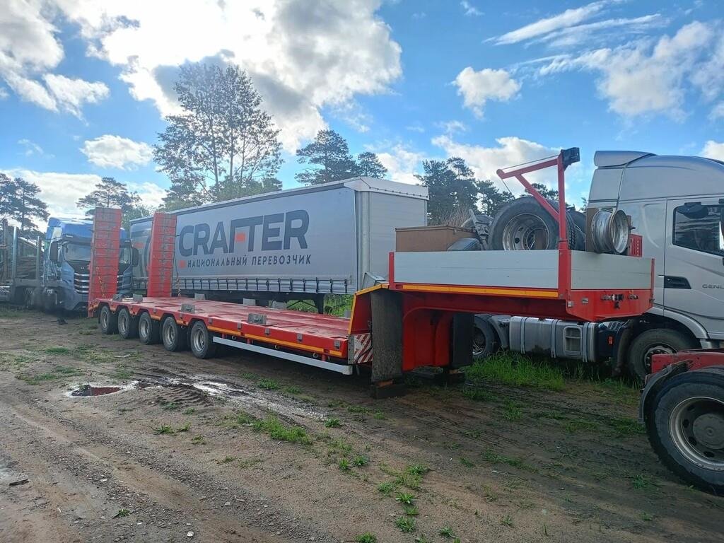 САВ 931825-0000050, полуприцеп трал — Иркутск