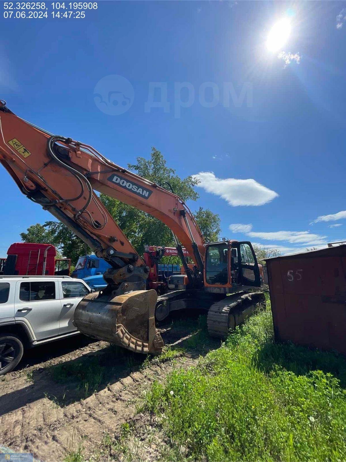 Экскаватор гусеничный одноковшовый полноповоротный Doosan DX360LCA-7M — Иркутск