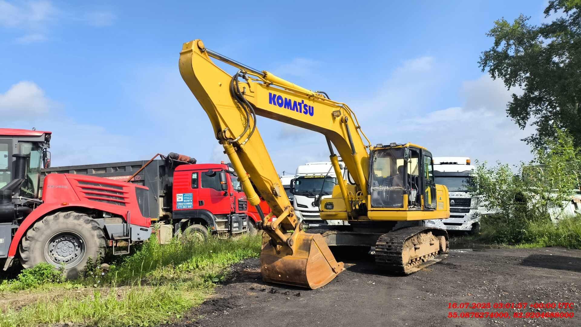 Komatsu (Комацу) PC220-8 — Новосибирск