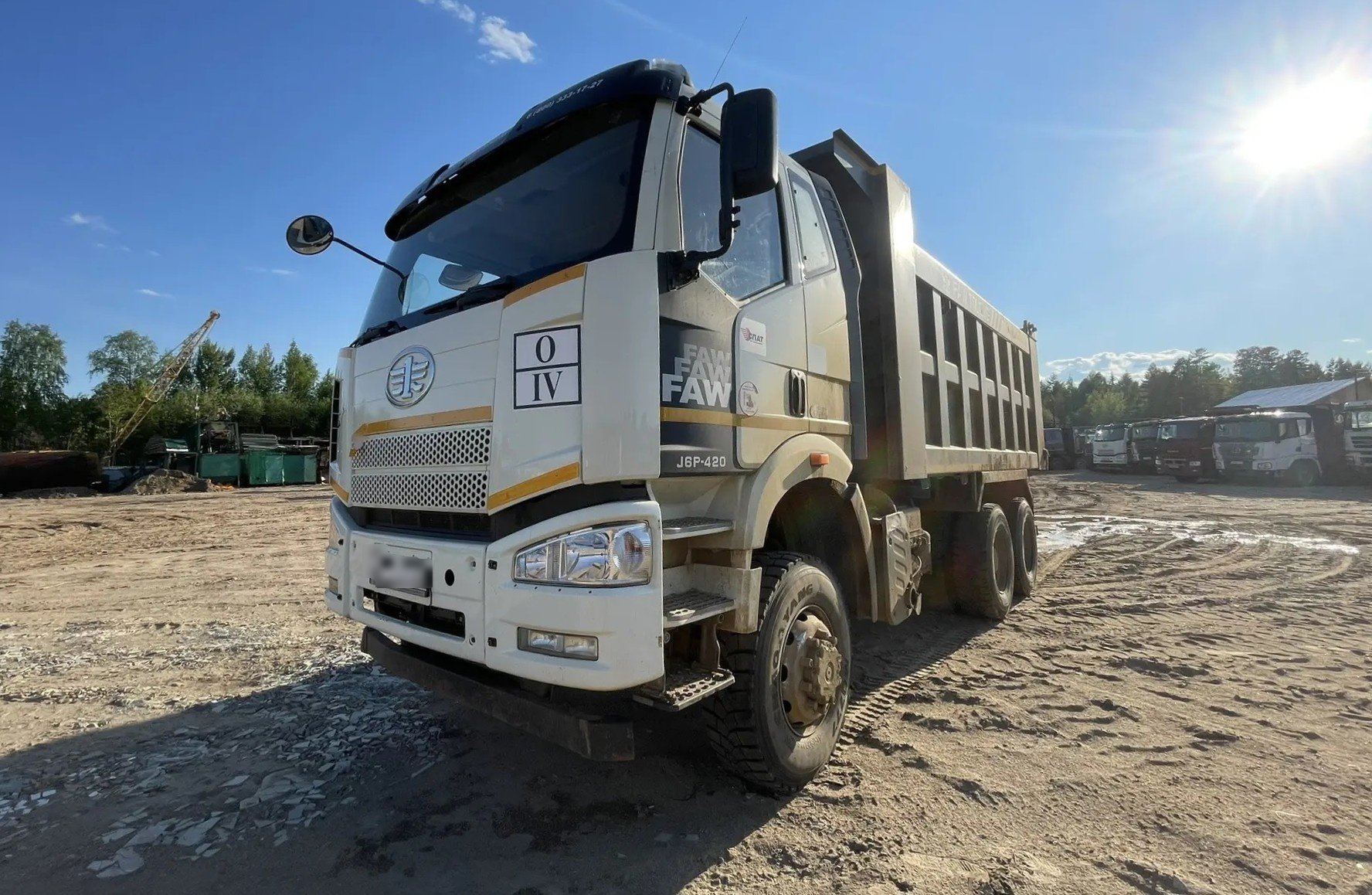 FAW J6* 6x6 Самосвал — Ленск