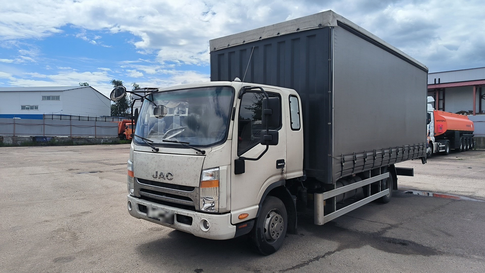 ТТМ-Центр АБ-73* на шасси JAC N90 4x2 Бортовой (Евроборт) — Москва