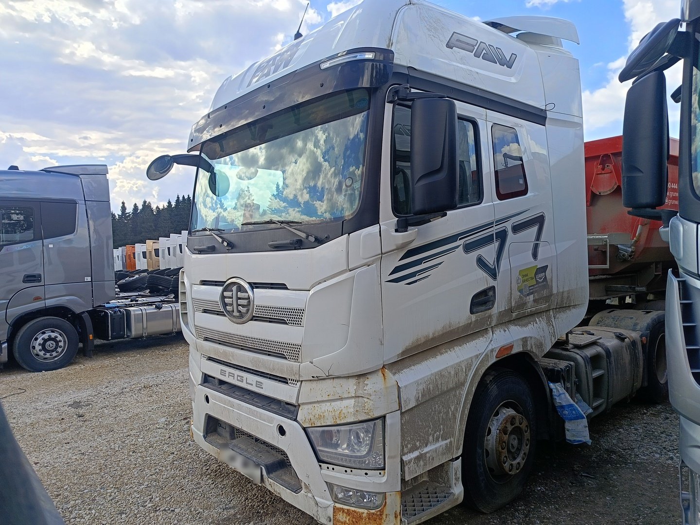 FAW CA 4250 6X4 Седельный тягач — Москва