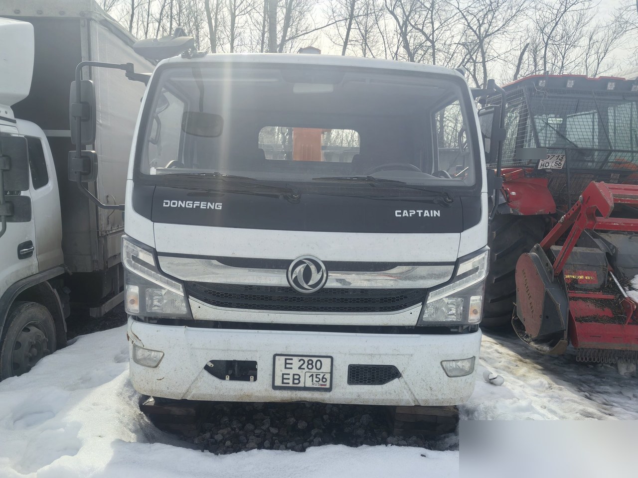DongFeng C120 Бортовой с КМУ 78G002 — Самара