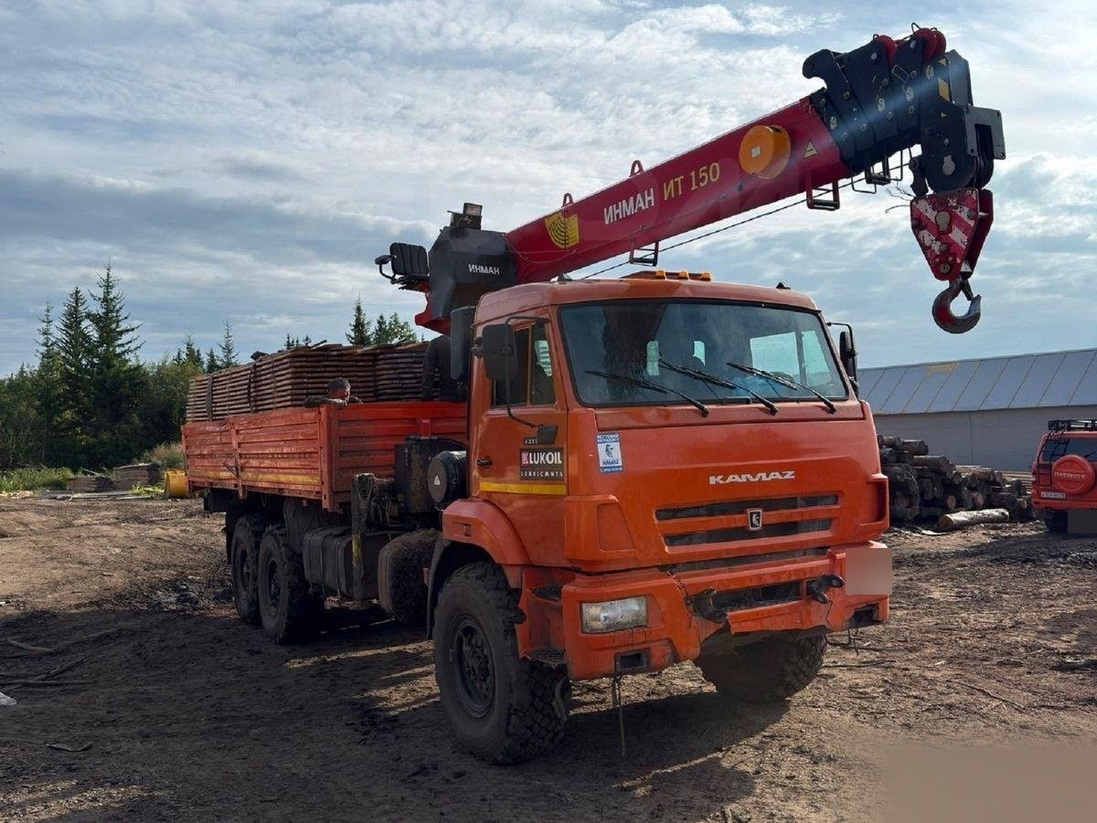 А/м КАМАЗ 43118-73094-50 с КМУ Inman IT 150 (659100) — Якутия