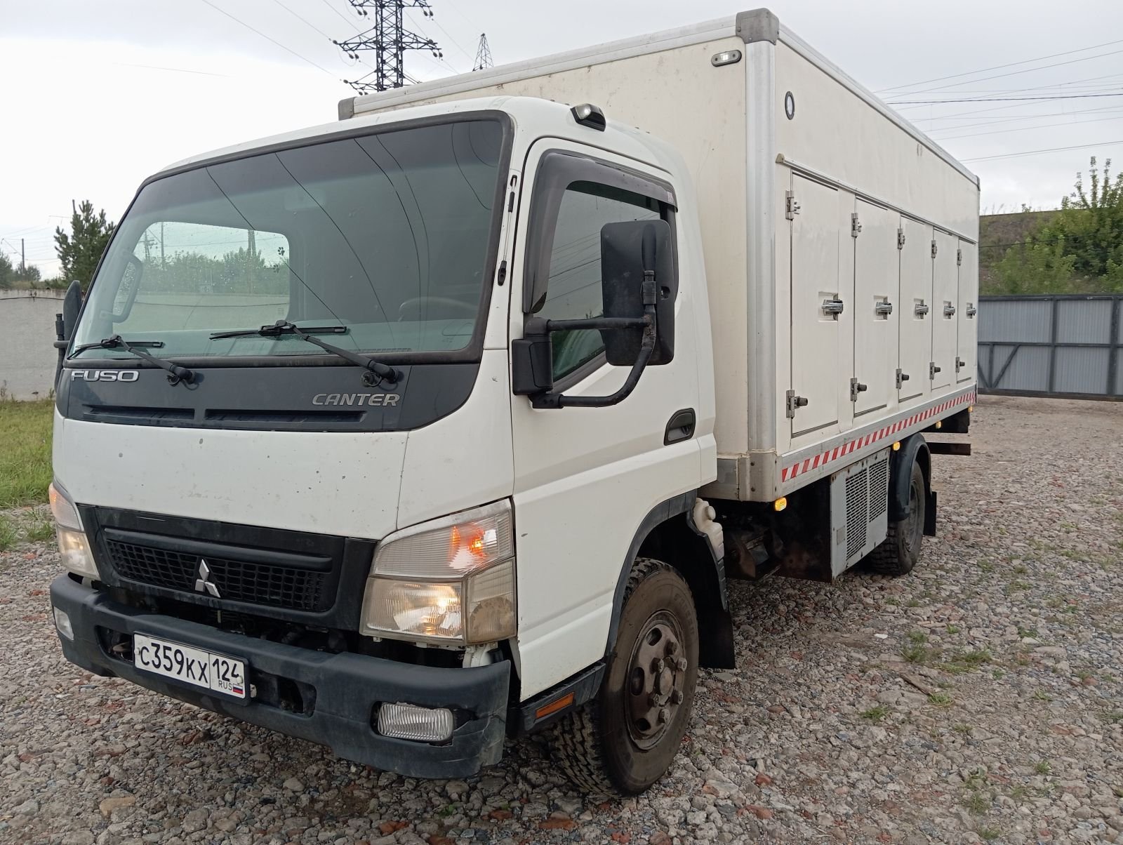 Фургон изотермический FUSO CANTER FE85DG — Берёзовка