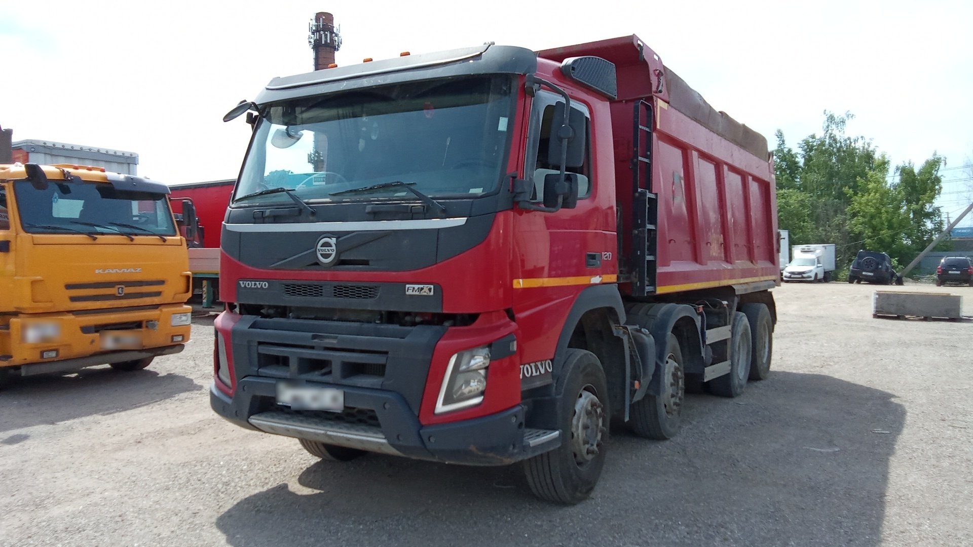 VOLVO FMX 8x4 Самосвал — Московская область