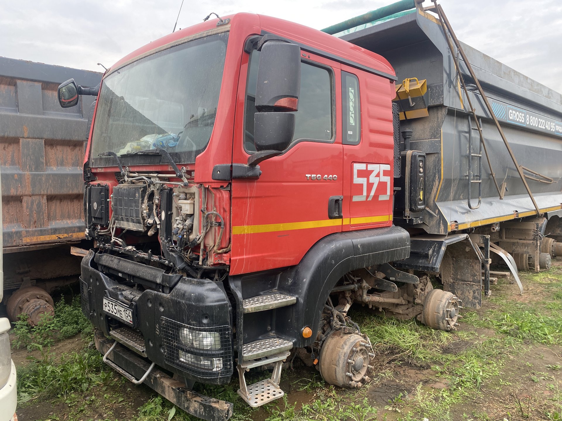 Howo T5G 8x4 Самосвал — Иркутск