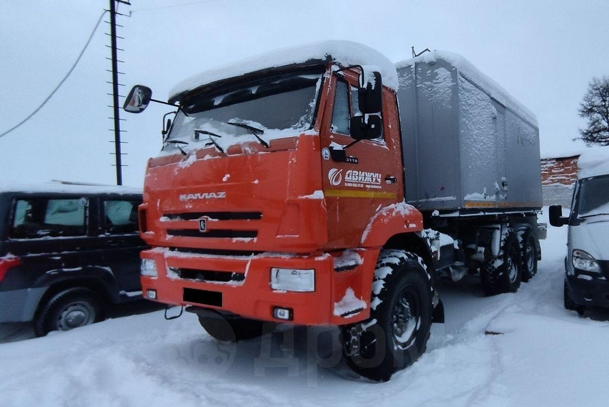 Установка промысловая паровая передвижная ППУА на шасси Камаз 43118-50 (78930A) — ЯНАО