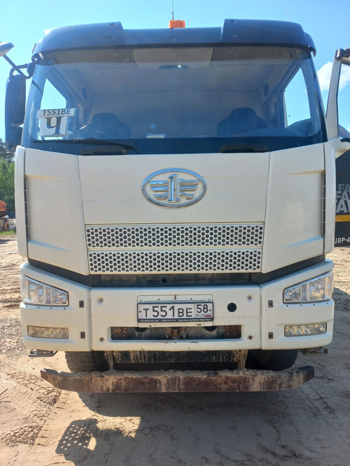 FAW J6 8x4 Самосвал — Ленск