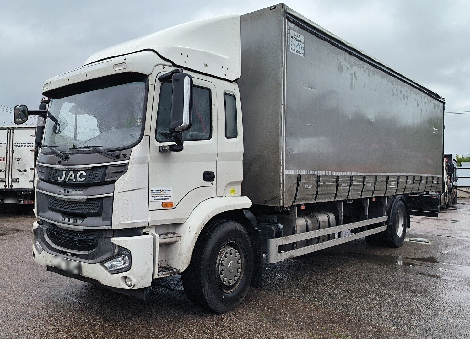 СПЕЦМОБИЛЬ-НН 2818* на шасси JAC N200 4x2 Бортовой (Евроборт) — Москва
