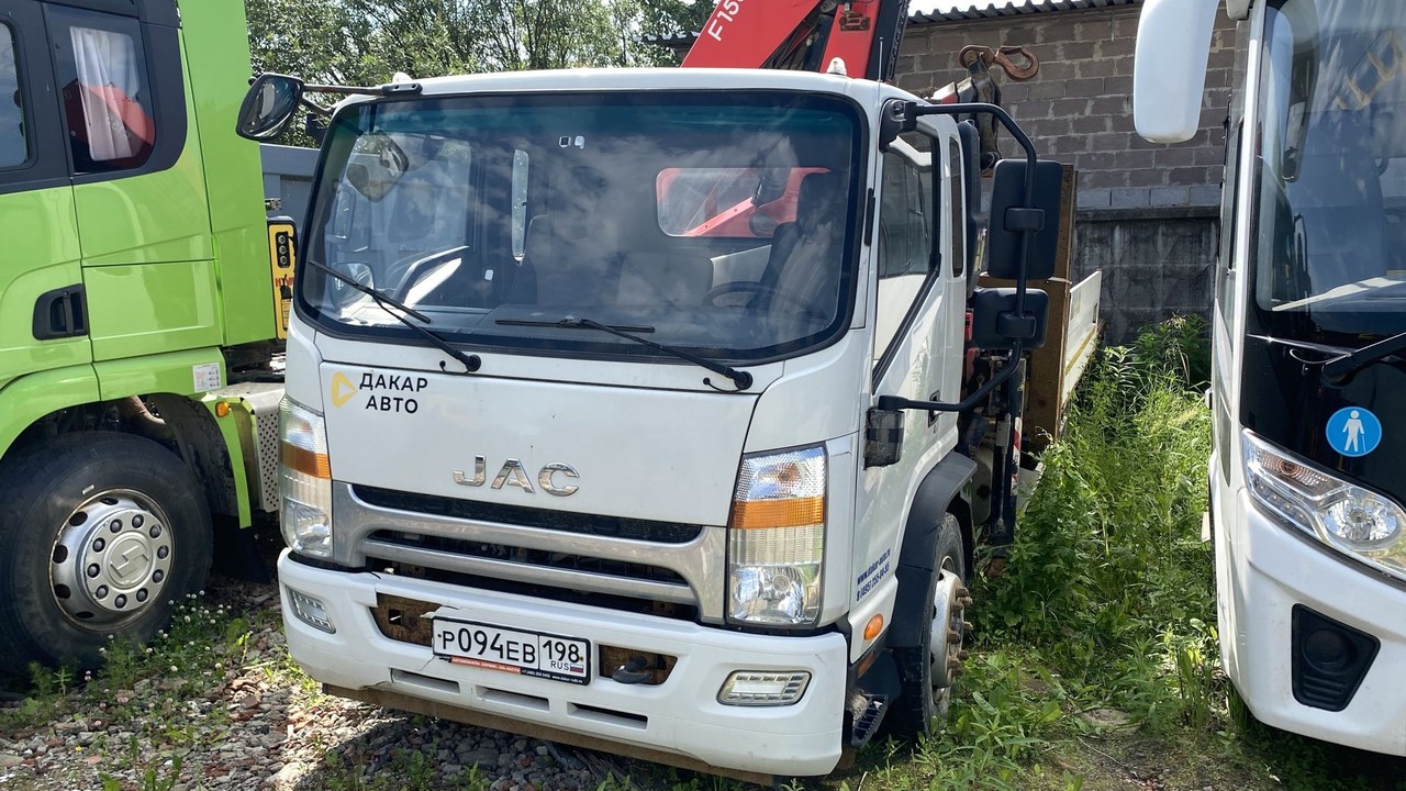 JAC N120 4x2 Бортовой с КМУ — Санкт-Петербург