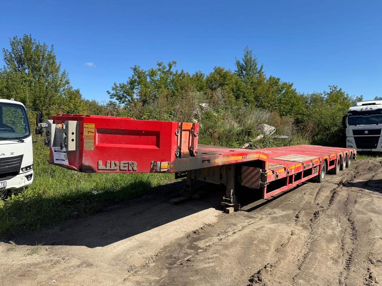 LIDER LOWBED LDR4L Полуприцеп тяжеловоз 4 оси — Тюмень
