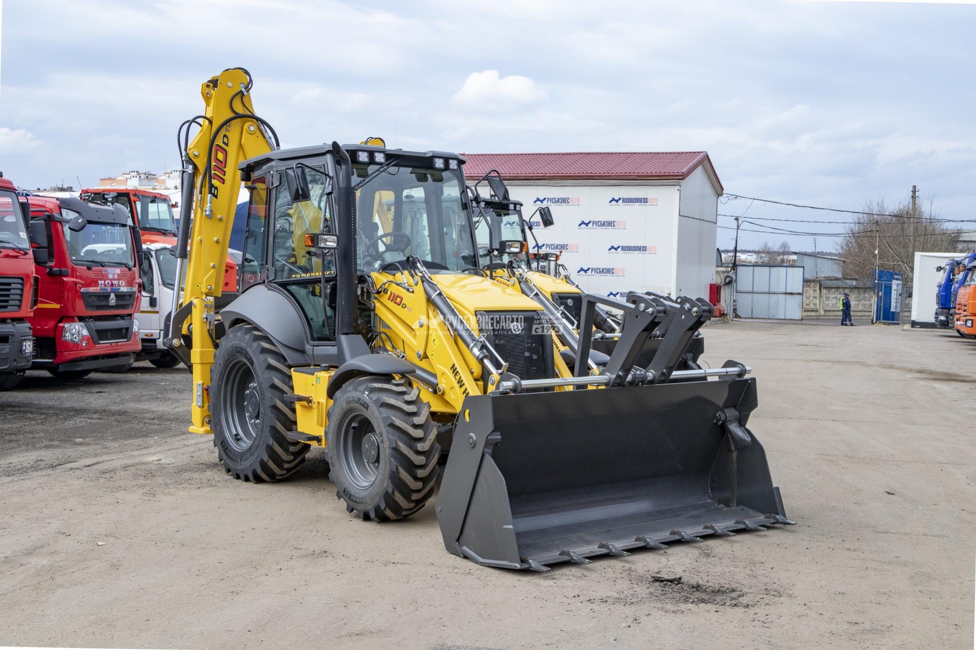Экскаватор-погрузчик New Holland B110D Comfort (Tier 5 с отключенной SCR, Турция) — новая техника в лизинг