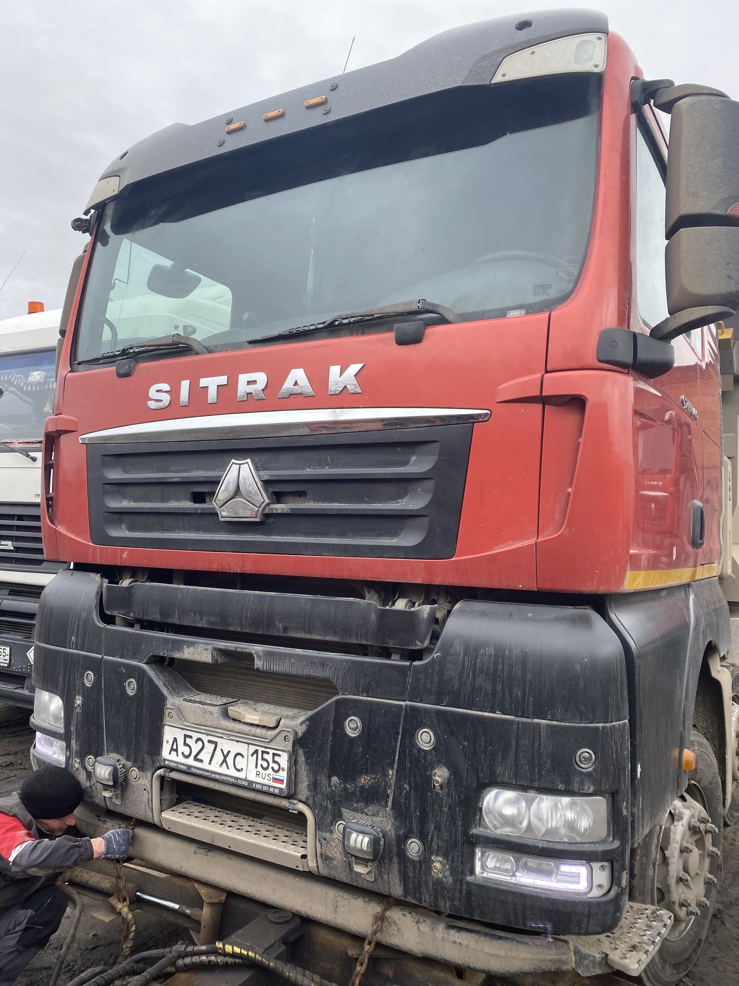 SITRAK C7H 8x4 Самосвал — Омск