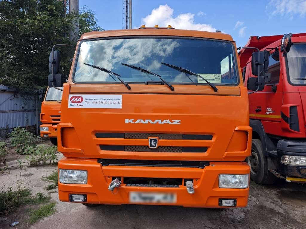 СПЕЦАВТОКАМ 6890* на шасси Камаз 65115 6x4 Зерновоз — Белозерки, Самарская обл