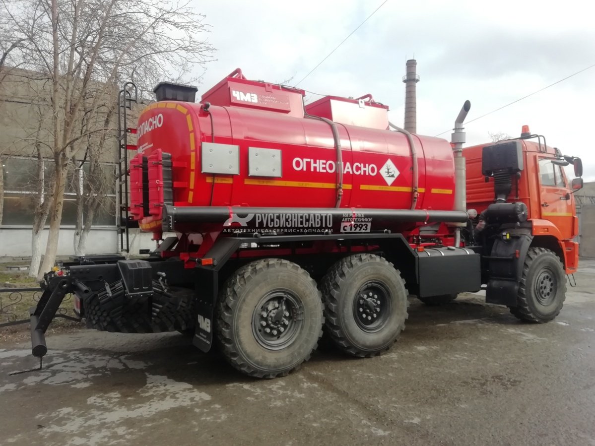 АТЗ-11 КАМАЗ-43118 (11м3, 2 отс., насос СВН-80А, УВТ - ППО-25, мод.7074А4-50) — новая техника в лизинг
