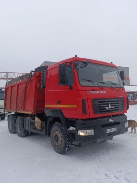 Автосамосвал МАЗ 650126 — Новосибирск