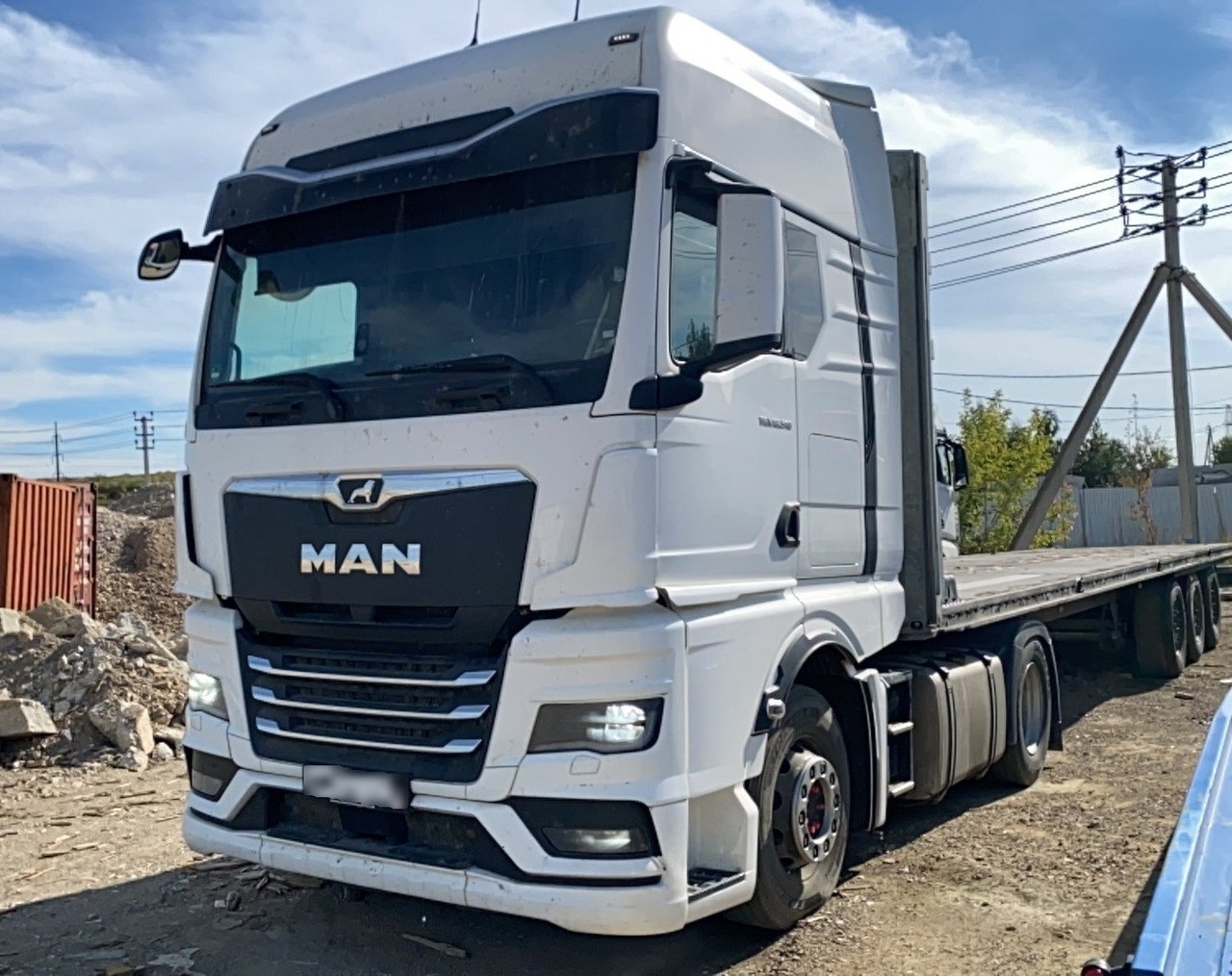 MAN TGX 4X2 Седельный тягач — Домодедово улица зорин лес 36 строение 2