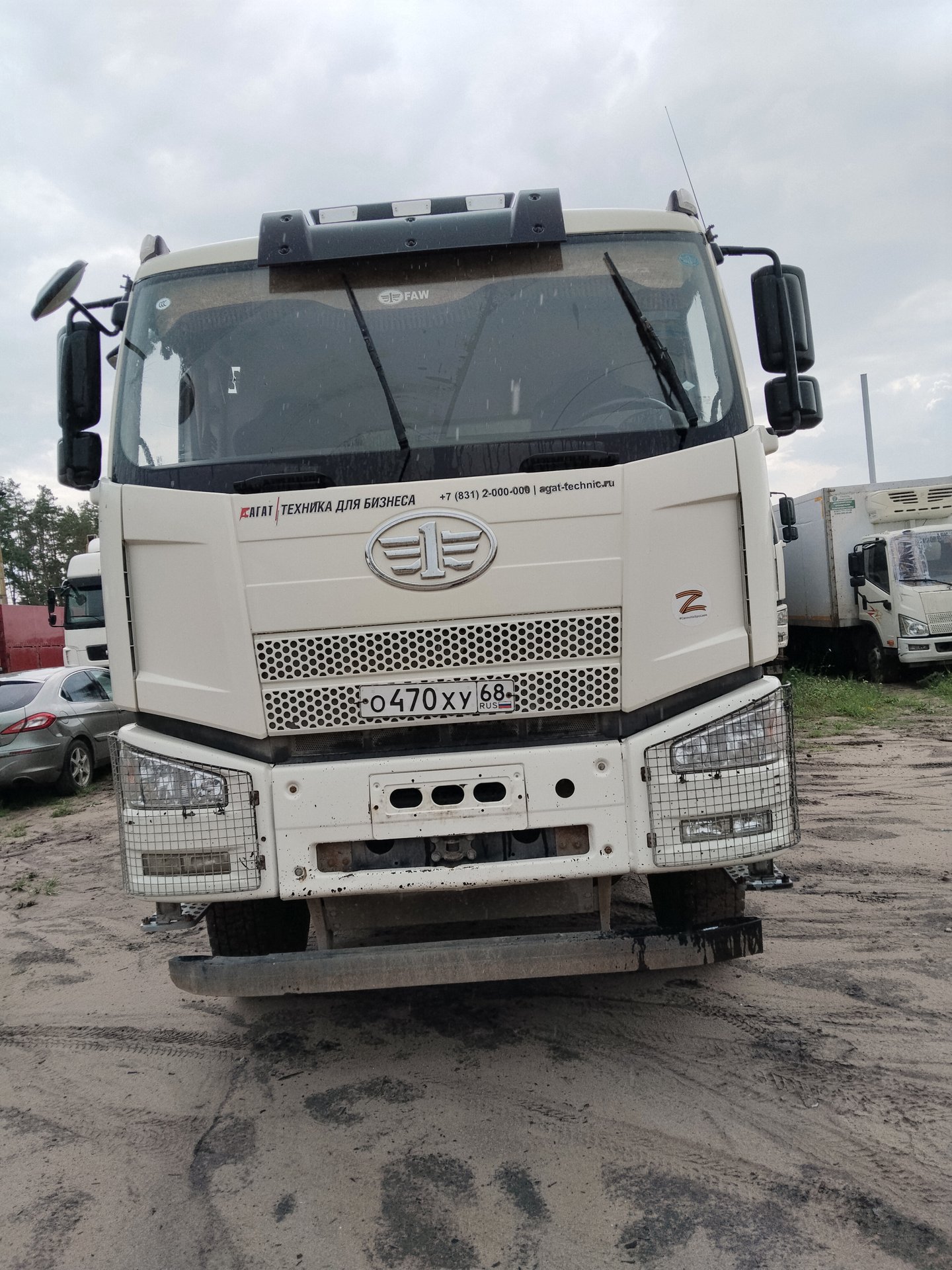 FAW CA 3310 8x4 Самосвал_не актуально — Воронежская обл