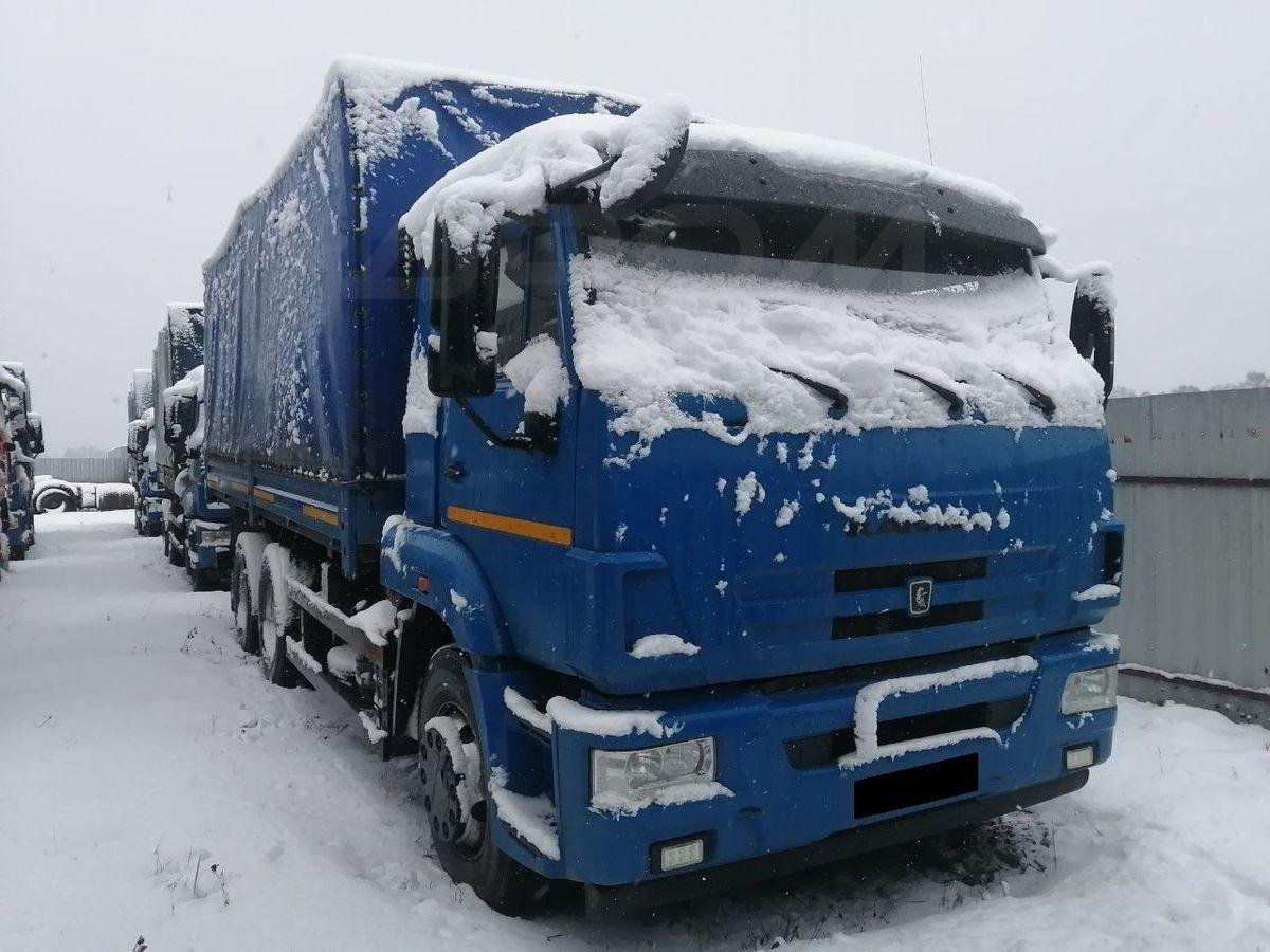 А/м бортовой тентованный на шасси Камаз 65116 (4305BT) — Братовщина, Московская обл