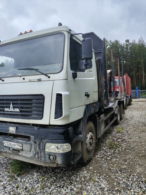 Грузовик специальный, сортиментовоз с КМУ 61С505 — Березовский