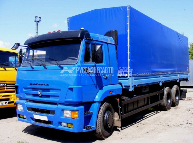 КАМАЗ 65117-6010-48 Борт. с тент Евро 5 — новая техника в лизинг